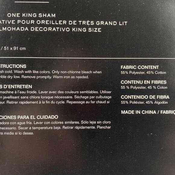 NWT – Ralph Lauren Spencer Matelasse King Sham – Soft Teal - Picture 4 of 5